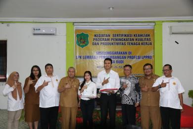 Kegiatan Sertifikasi Keahlian Program Peningkatan Kualitas Dan Produktivitas Tenaga Kerja Yang Diselenggarakan di Lembaga Pengembangan Profesi LPPRO UNPAB