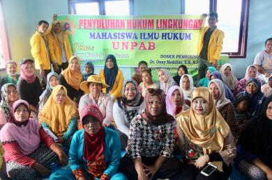 Penyuluhan Hukum Lingkungan Mahasiswa Ilmu Hukum UNPAB