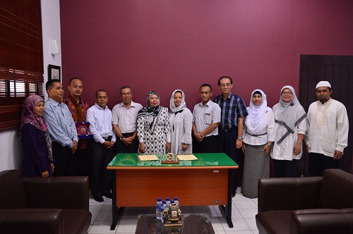 Penandatangan MoU Antara UNPAB Dan UMN